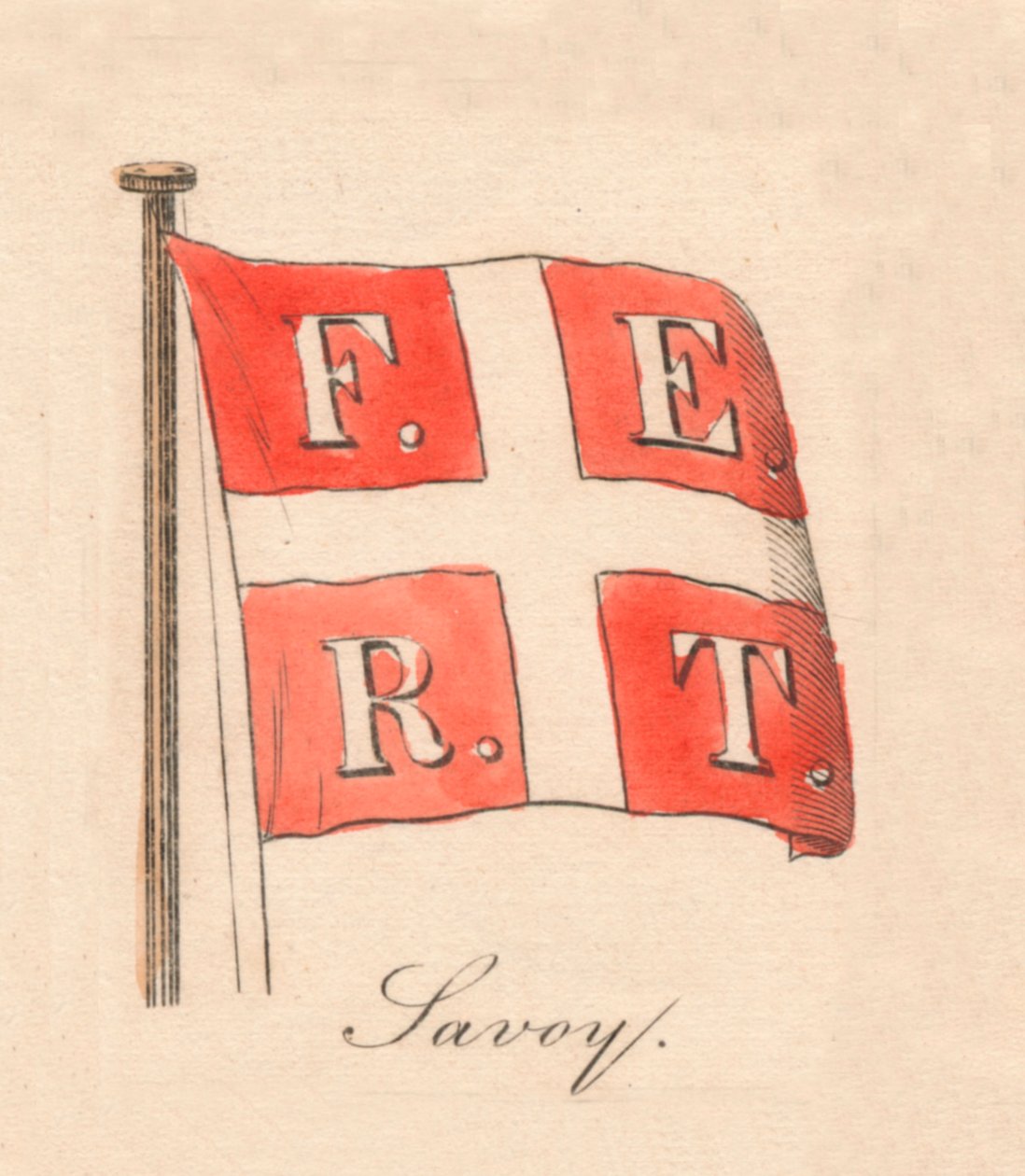 Savoy, 1838 tekijältä Unbekannt