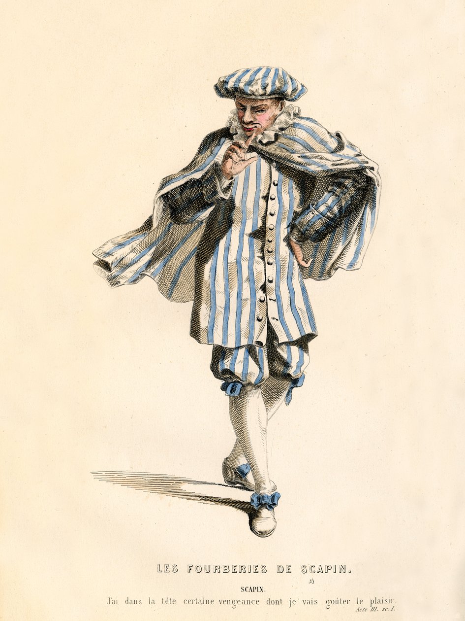 Scapin, 1868. tekijältä Unbekannt