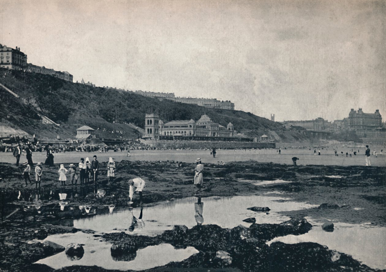 Scarborough - Näkymä kallioilta, 1895 tekijältä Unbekannt