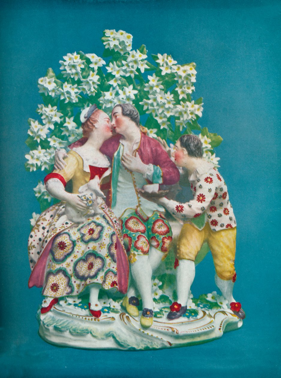 Kohtaus italialaisesta komediasta, 1770 tekijältä Unbekannt