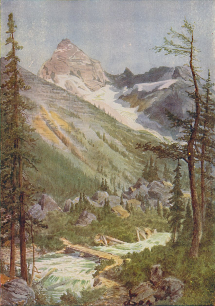 Kohtaus Kalliovuorilla, 1924 tekijältä Unbekannt