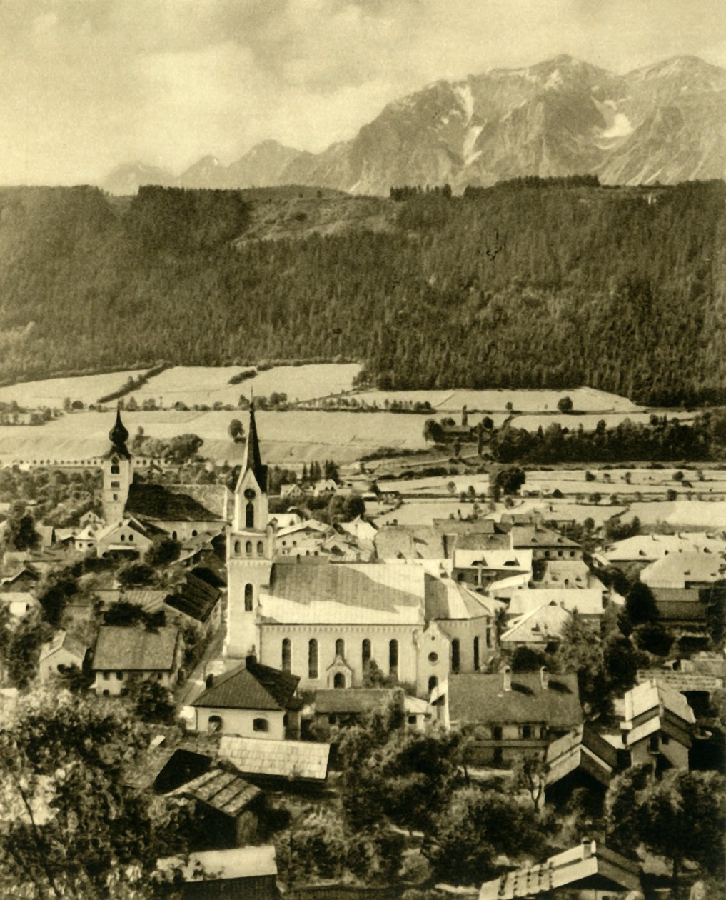 Schladming, Steiermark, Itävalta, 1935. tekijältä Unbekannt