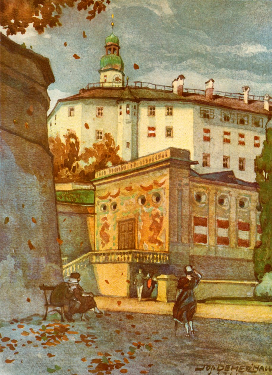 Schloss Ambras, 1929. tekijältä Unbekannt