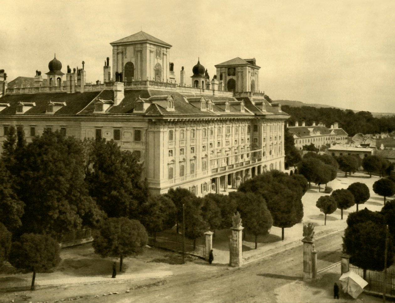 Esterházyn palatsi, Eisenstadt, Burgenland, Itävalta, 1935. tekijältä Unbekannt