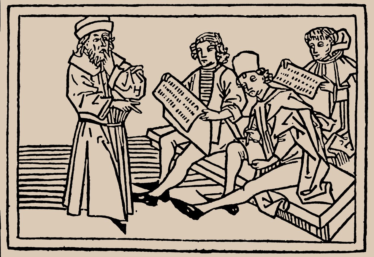 Koulun oppitunnit. Rodericus Zamorensisin ihmiselämän peilistä, 1479 tekijältä Unbekannt