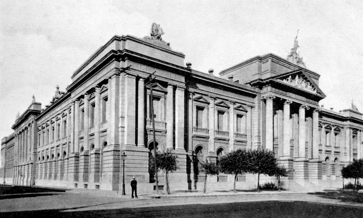 School of Medicine, Buenos Aires, Argentiina, 1920-luku tekijältä Unbekannt