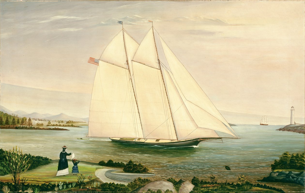Kuunari, 1800-luku. tekijältä Unbekannt