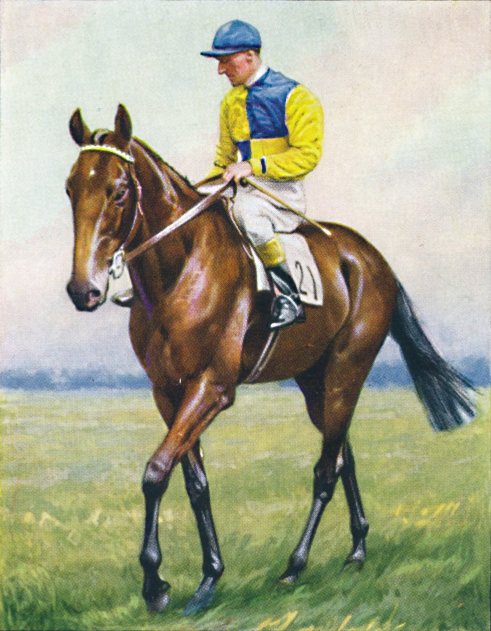 Scottish Union, Jockey: B. Carslake, 1939. tekijältä Unbekannt