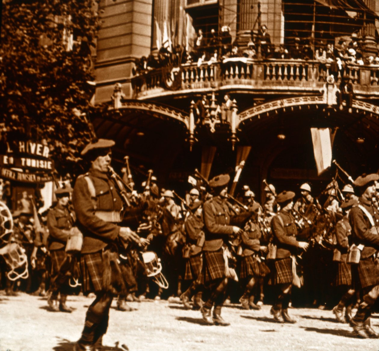Skotlantilaiset sotilaat, 14. heinäkuuta 1919 tekijältä Unbekannt