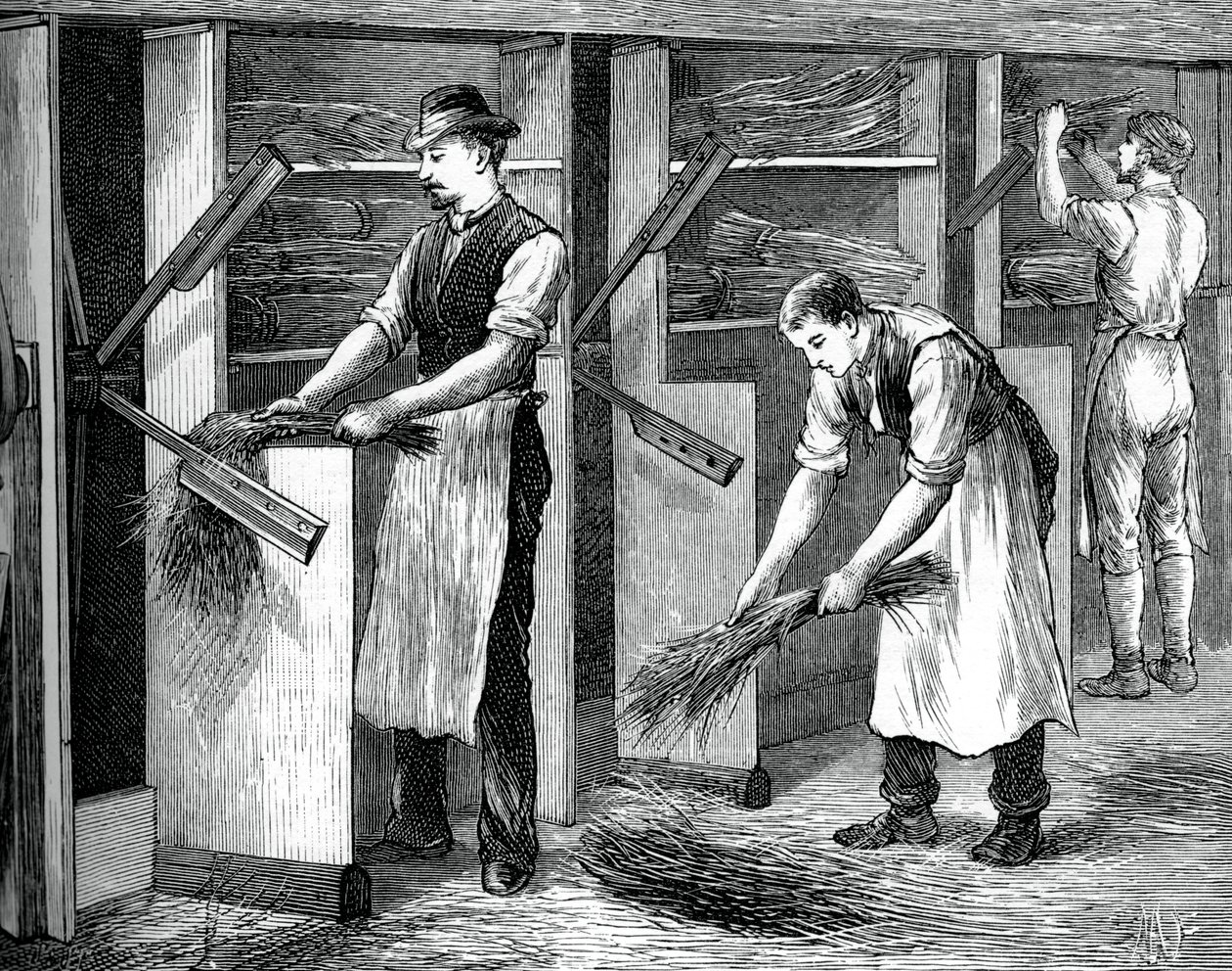 Leikkausmylly, c1880 tekijältä Unbekannt