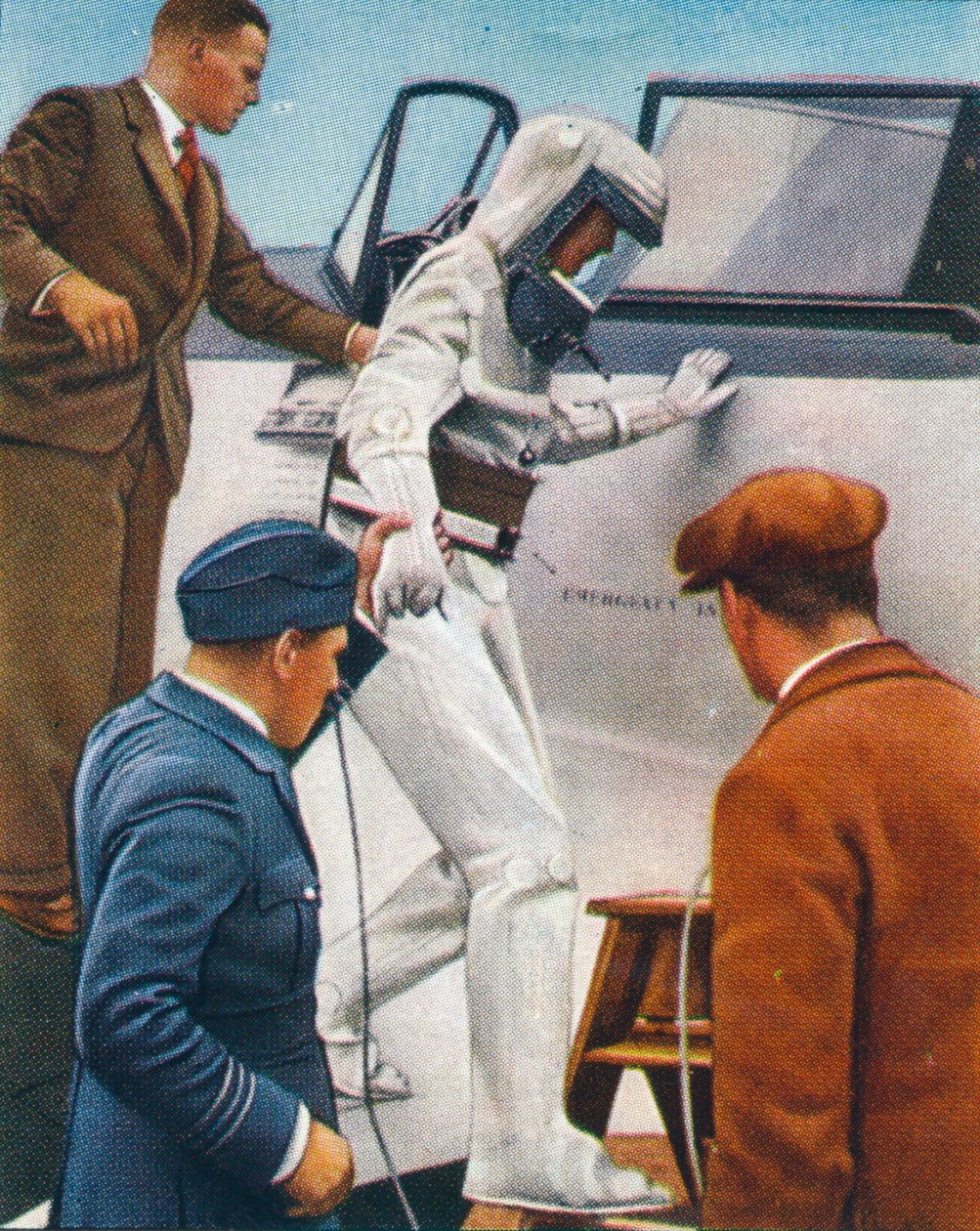Sinetöity lentävä puku, 1938 tekijältä Unbekannt