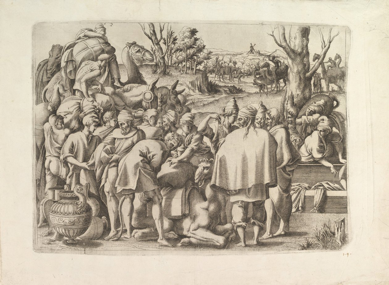 Hae Josephin veljen matkatavaroista, n. 1545. tekijältä Unbekannt
