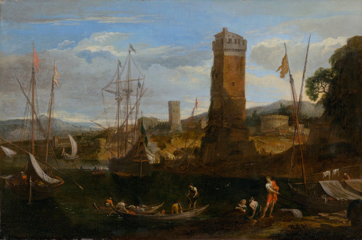 Rannikkomaisema I. tekijältä Unbekannt