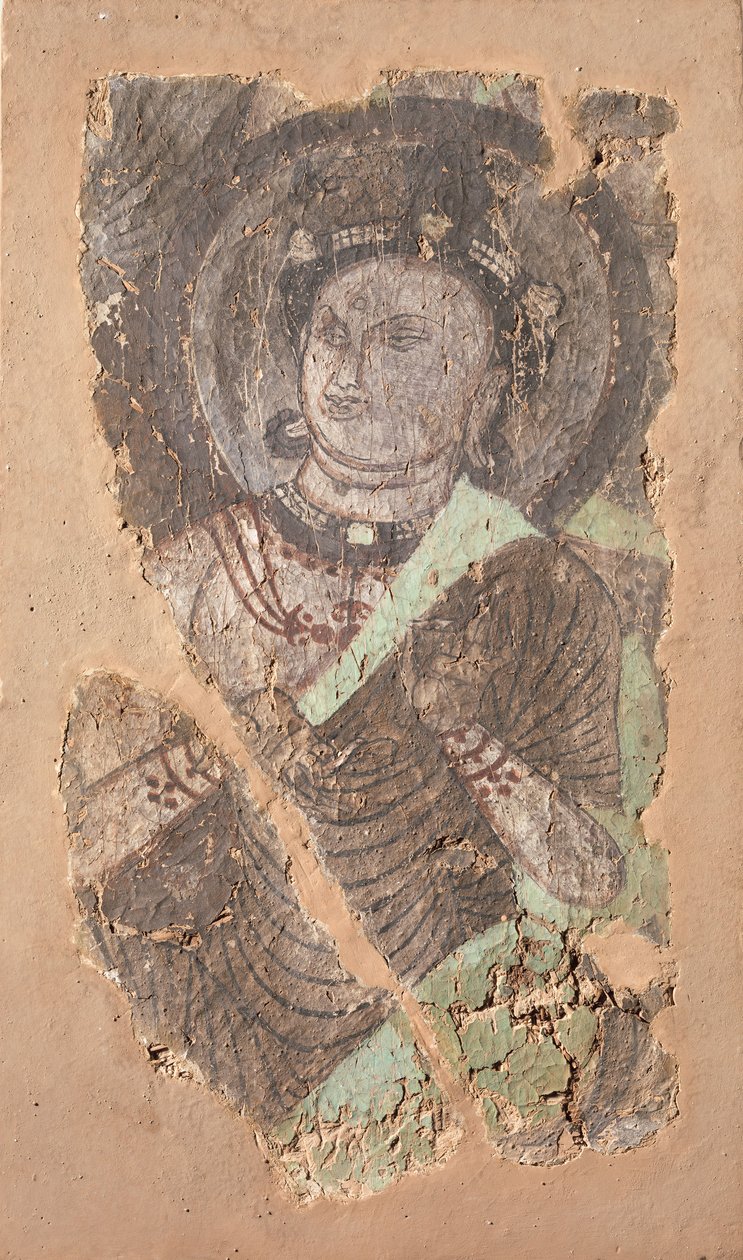 Istuva Bodhisattva, n. 6-7-luvulla. tekijältä Unbekannt