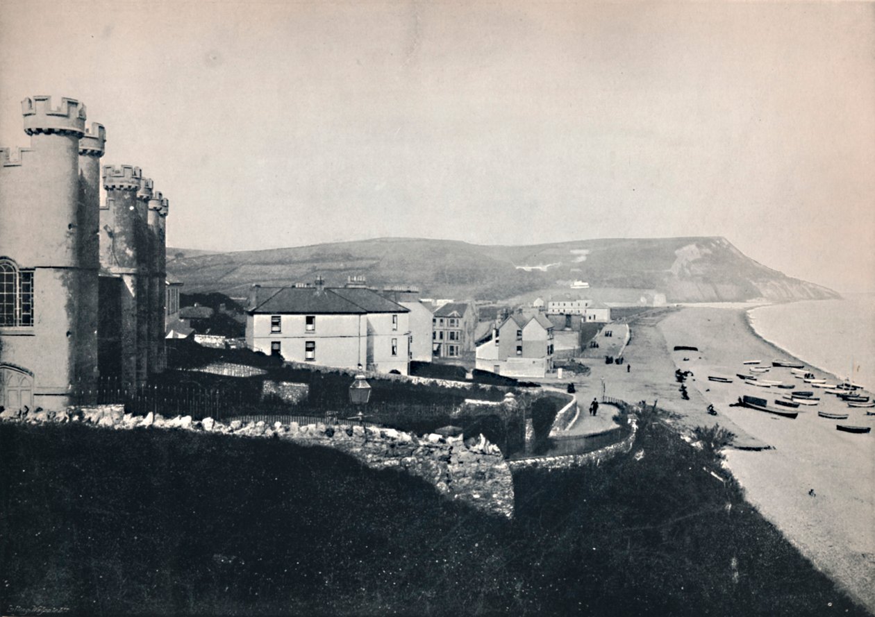 Seaton - Katse kohti valkoista kalliota, 1895 tekijältä Unbekannt