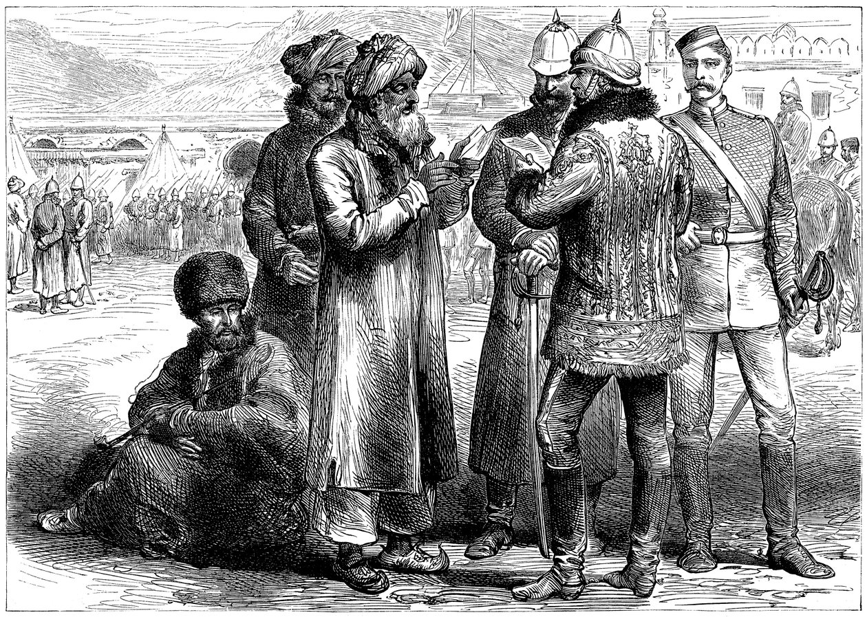 Toinen englantilais-afganistanilainen sota 1878-1880, 1880 tekijältä Unbekannt