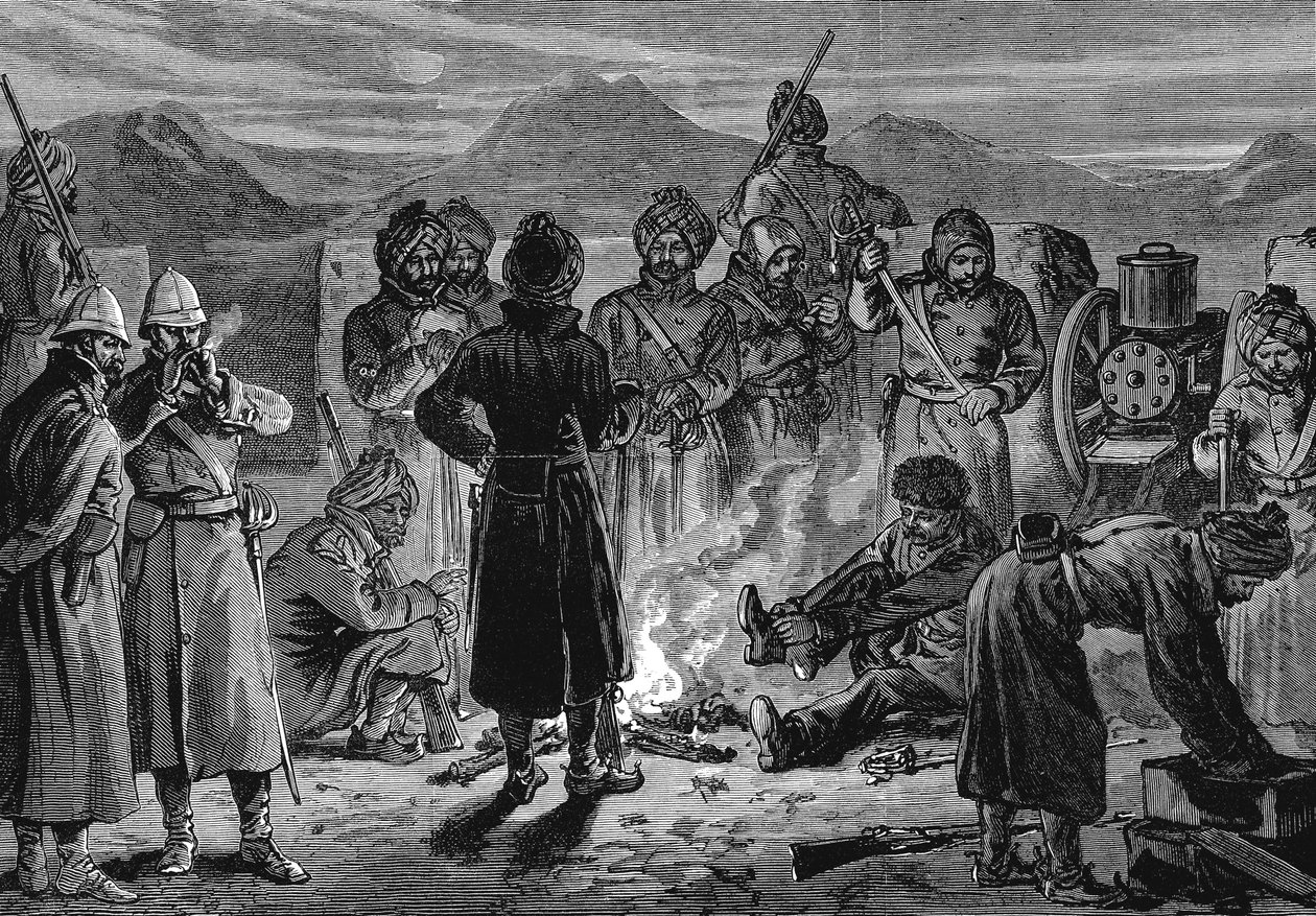 Toinen englantilais-afganistanilainen sota 1878-1900, 1880 tekijältä Unbekannt