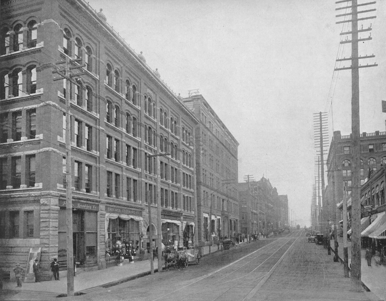 Second Street, Seattle, Washington, 1897. tekijältä Unbekannt