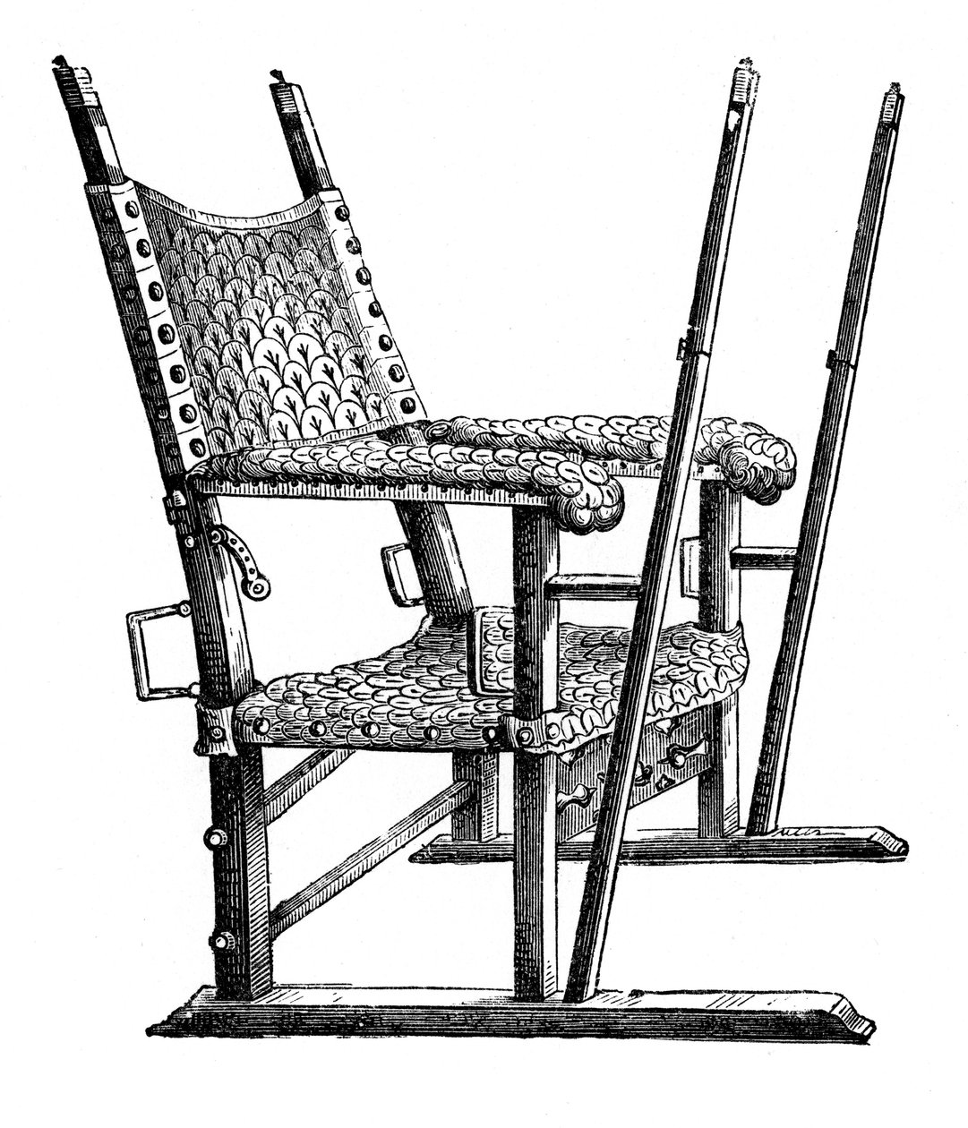 Kaarle V:n sedan-tuoli, 1300-luku, 1870 tekijältä Unbekannt
