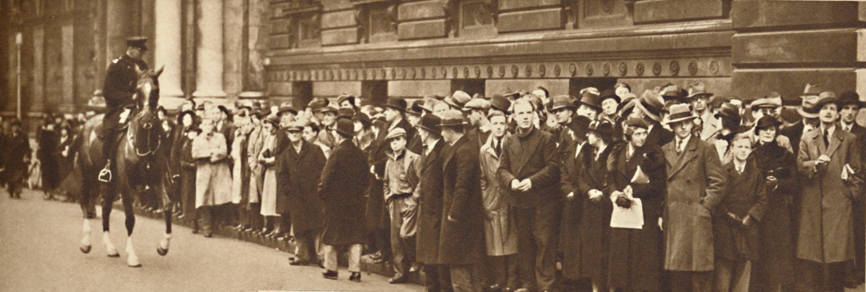 Etsin uutisia kuningas Edwardista, 3. joulukuuta 1936, 1937 tekijältä Unbekannt