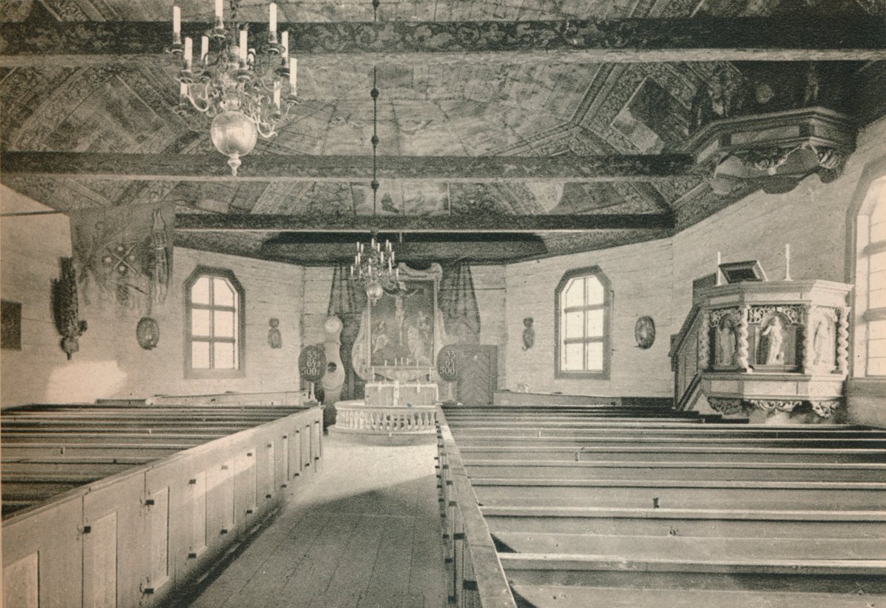 Segloran kirkko, Skansenin ulkoilmamuseo, Tukholma, 1925 tekijältä Unbekannt