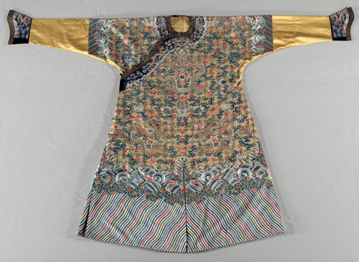 Puolimuodollinen Court Robe Jifu, 1700-luvun loppu. tekijältä Unbekannt