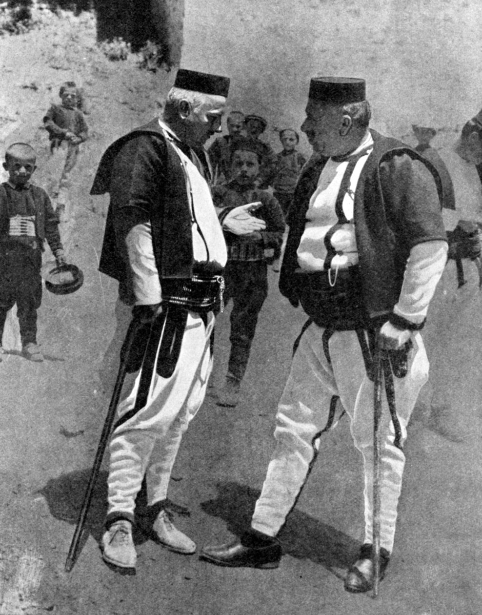 Serbian talonpojat, 1936 tekijältä Unbekannt