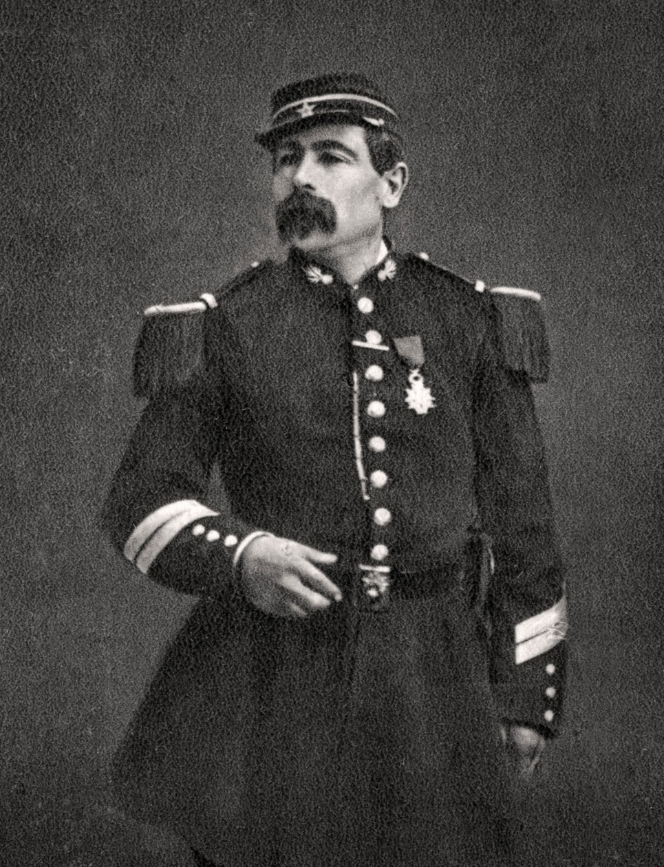 Kersantti Hoff, ranskalainen sotilas, 1872 tekijältä Unbekannt