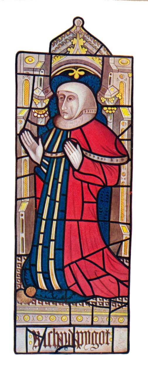Palvelijat lakia. Long Melford Church, Suffolk, 1903 tekijältä Unbekannt