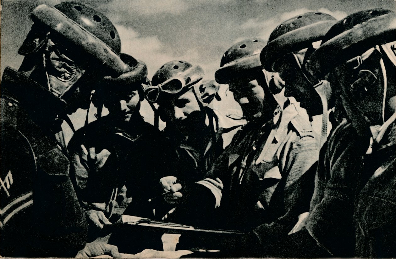 Tankkimiehistö kohtasi vakavia ongelmia, c1941 1944 tekijältä Unbekannt