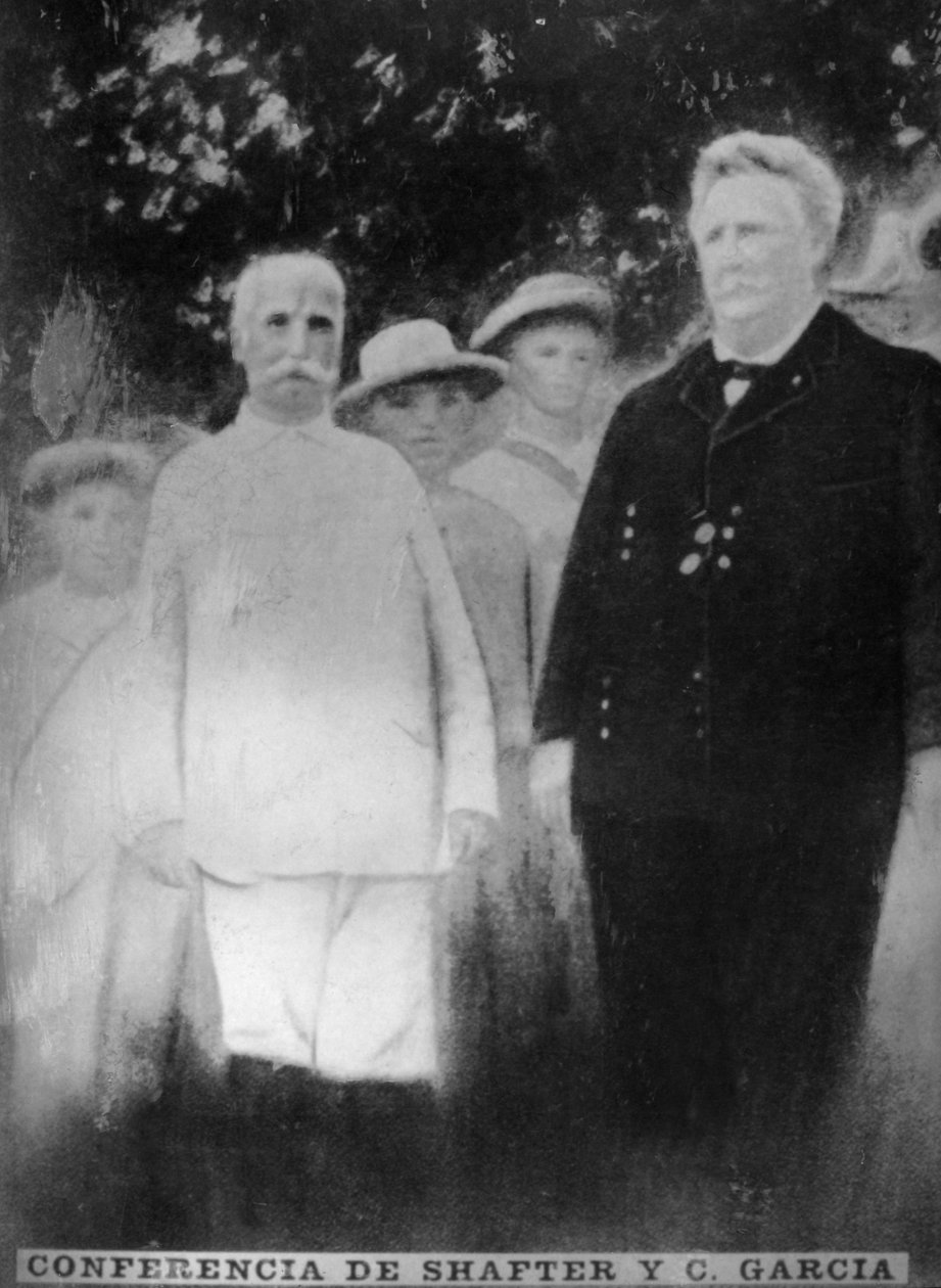 Shafterin ja Garciasin konferenssi, 1898, 1920-luvut tekijältä Unbekannt