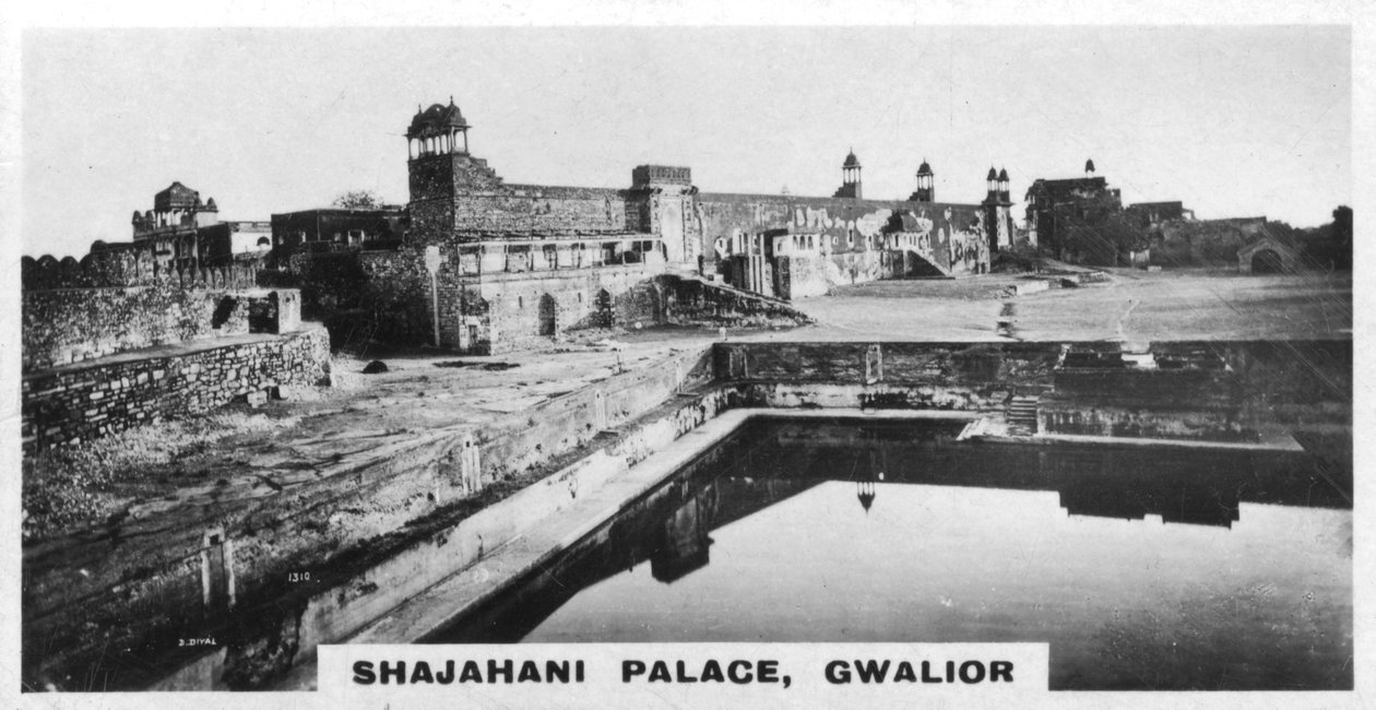 Shajahani Palace, Gwalior, Intia, 1925 tekijältä Unbekannt