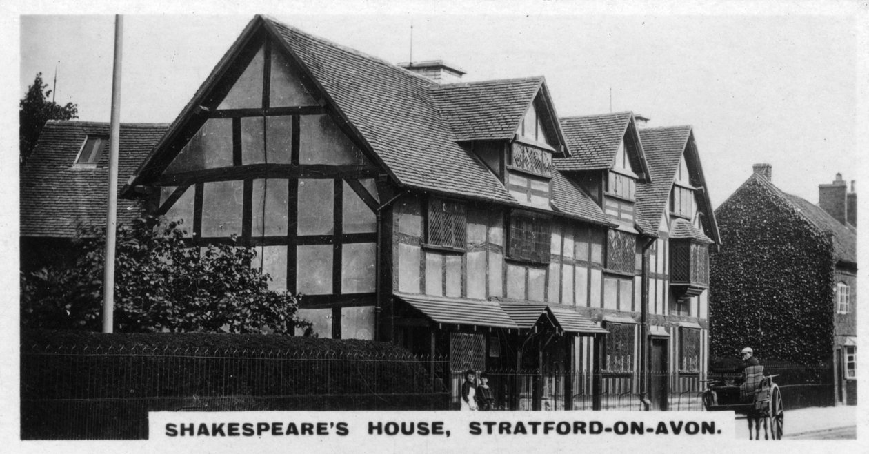 Shakespearen talo, Stratford-on-Avon, Warwickshire, 1920-luku tekijältä Unbekannt