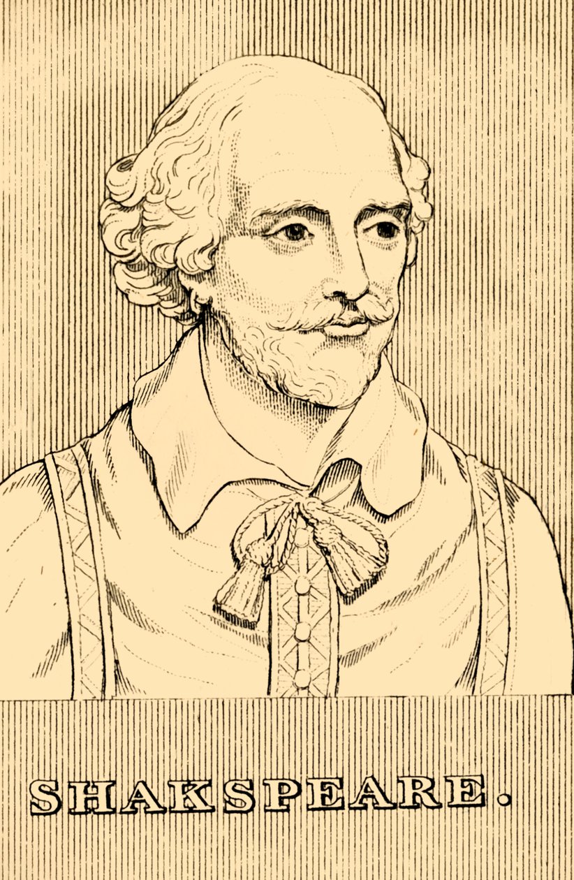 Shakespeare, 1564-1616, 1830. tekijältä Unbekannt