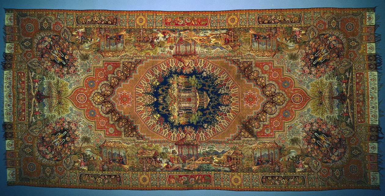 Huivi genrekohtauksilla, 1875-1899. tekijältä Unbekannt