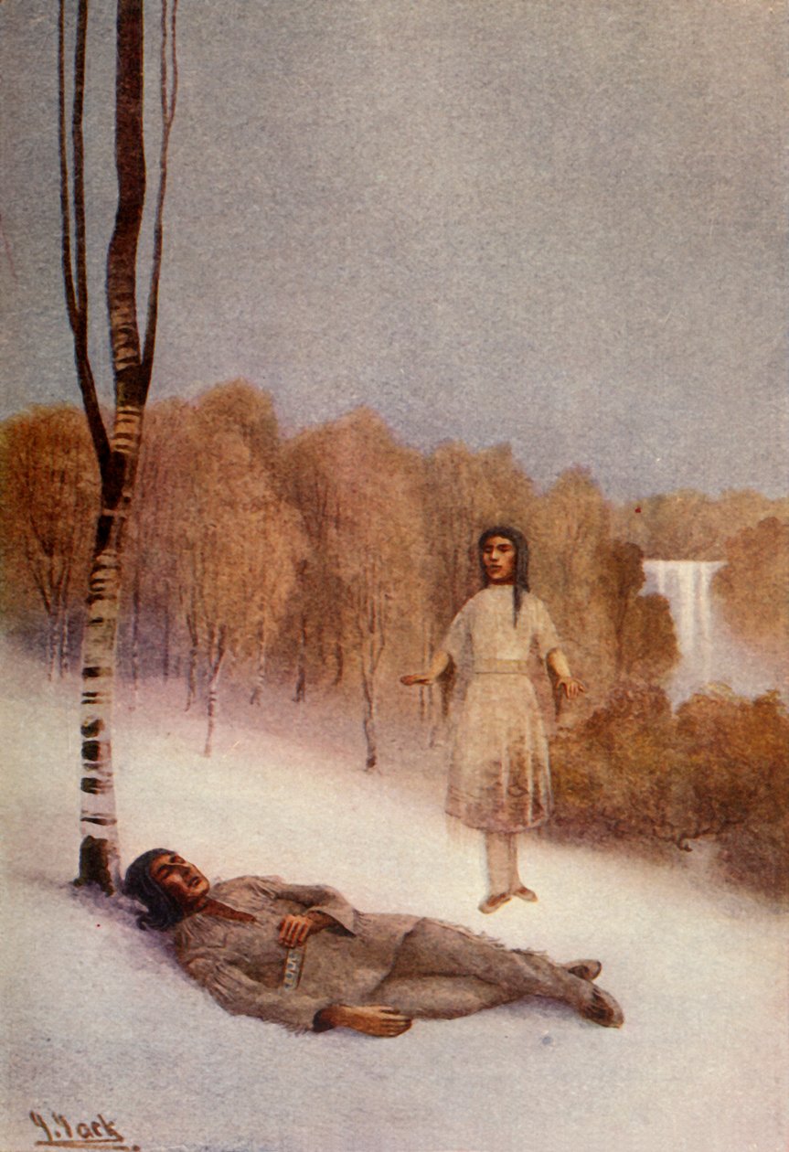 Hän lauloi oudon, suloisen laulun vuodelta 1914. tekijältä Unbekannt