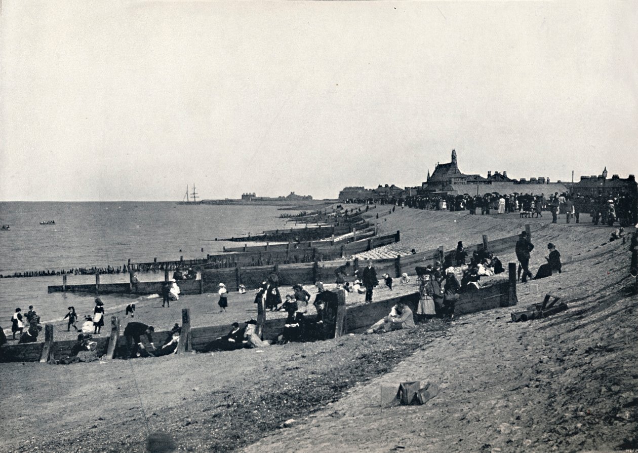 Sheerness - Promenade and Beach, 1895 tekijältä Unbekannt
