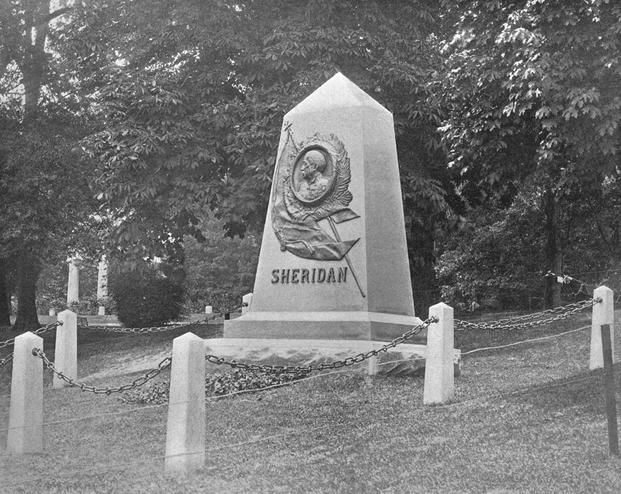 Sheridans Tomb, Arlington National Cemetery, Virginia, USA, 1900. tekijältä Unbekannt