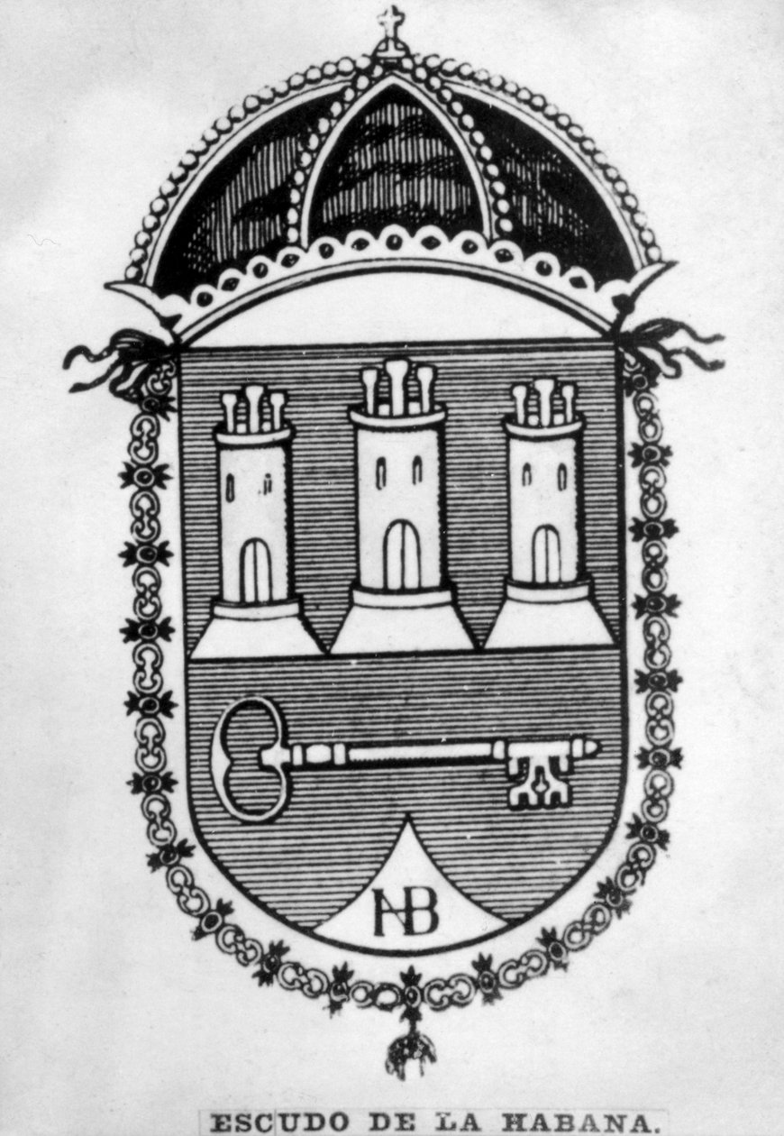 Havannan kilpi, 1692, 1920-luku tekijältä Unbekannt