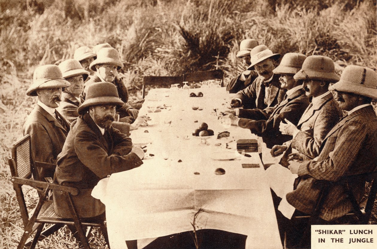 Shikar-lounas viidakossa, 1911 1935 tekijältä Unbekannt
