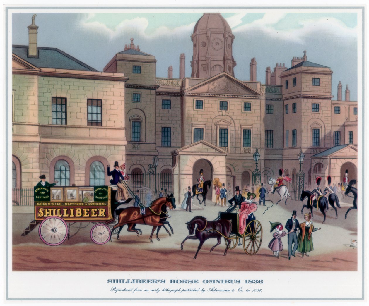 Shillibeers Horse Omnibus, 1836 tekijältä Unbekannt