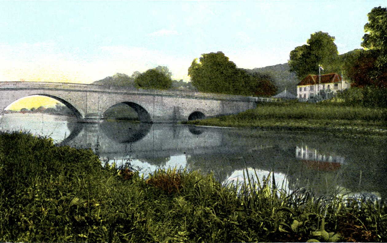 Shillingford Bridge, 1900-luku tekijältä Unbekannt