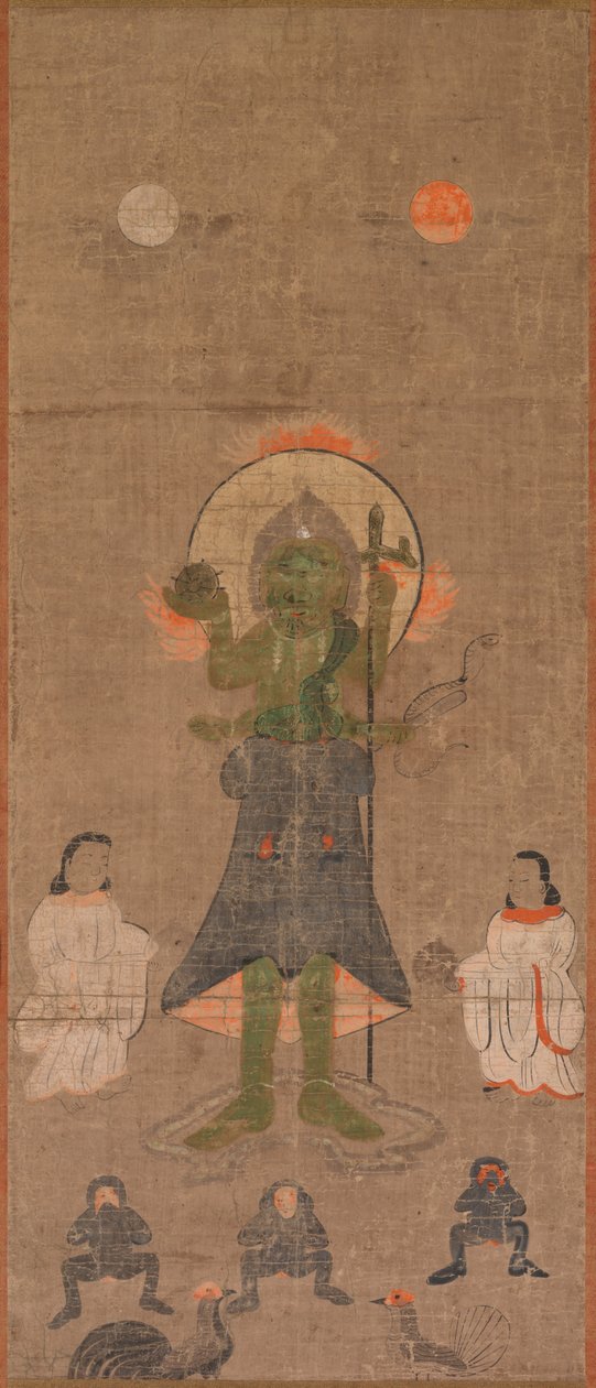 Shomen Kongo: Sinipäinen Kongo, 1600-luku. tekijältä Unbekannt