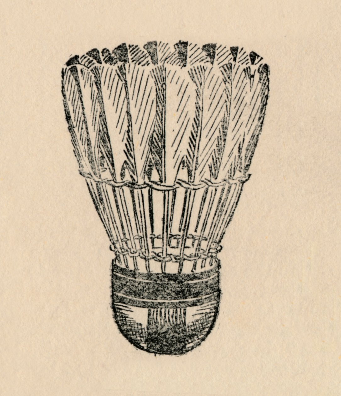 Sukkula - sulkapallo, 1912 tekijältä Unbekannt