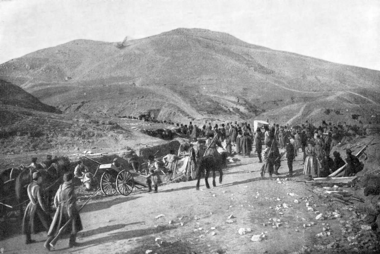 Siperian reservi ottaa asemiin, Venäjän-Japanin sota, 1904-5 tekijältä Unbekannt