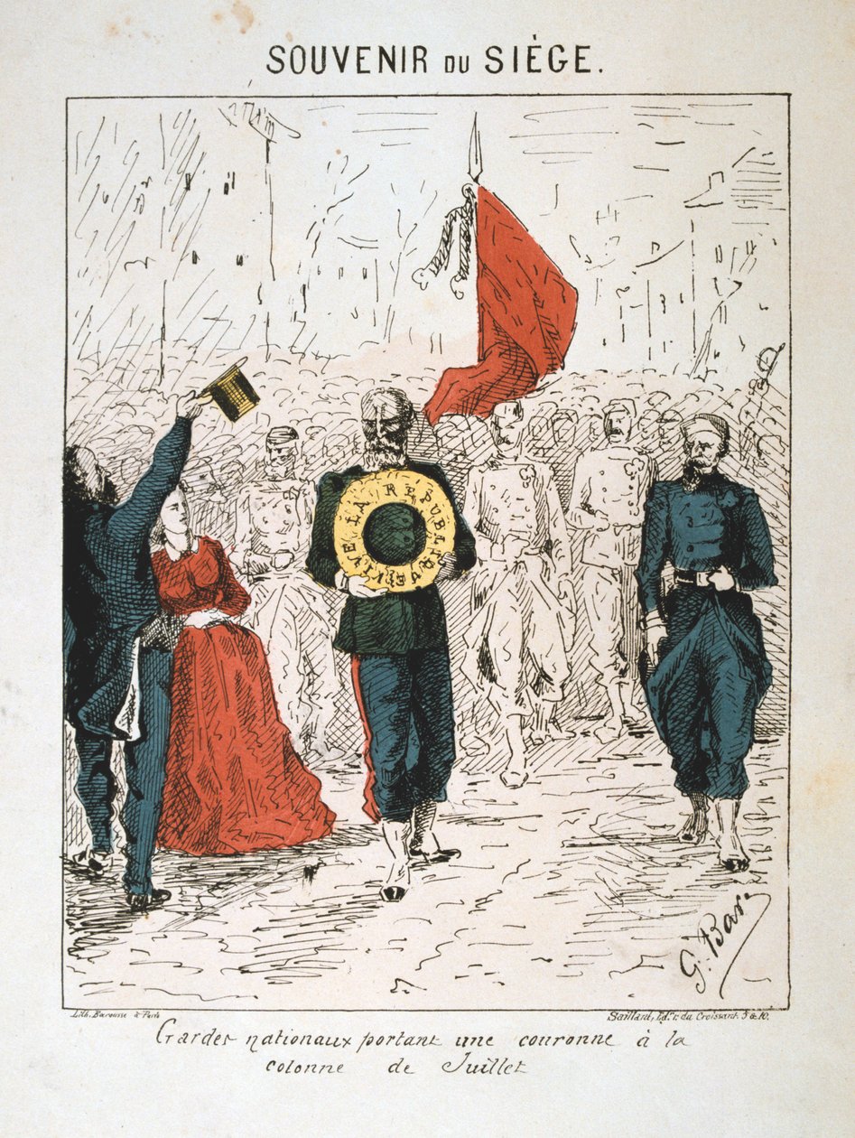 Siege of Paris, 1870-1871. tekijältä Unbekannt