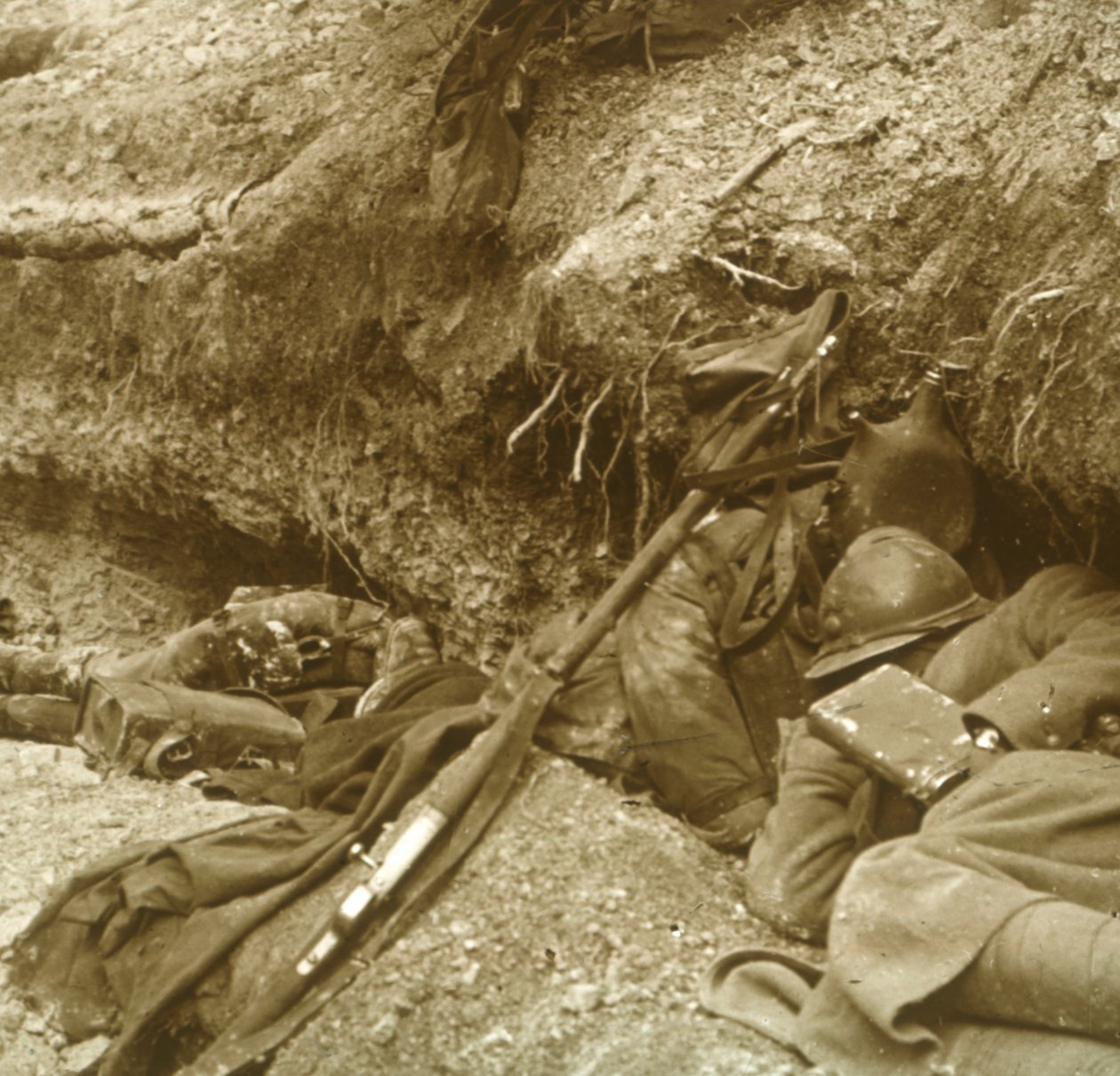 Siesta, Verdun, Pohjois-Ranska, 1916 tekijältä Unbekannt