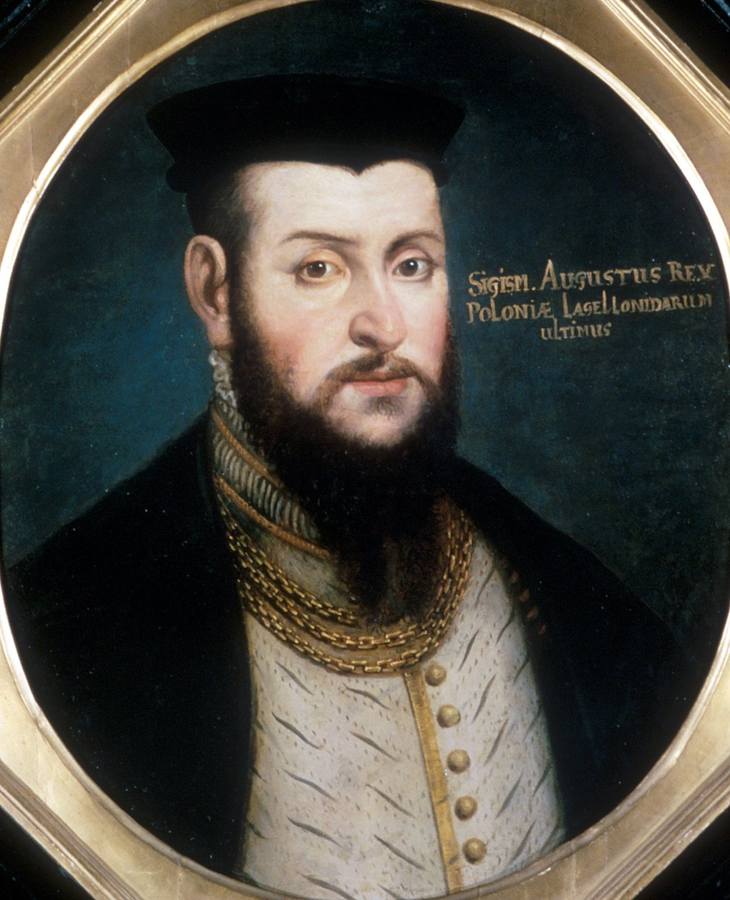 Sigismund II, Augustus, Puolan hallitsija isänsä kanssa 1530-1548, ainoa hallitsija vuodesta 1548 tekijältä Unbekannt