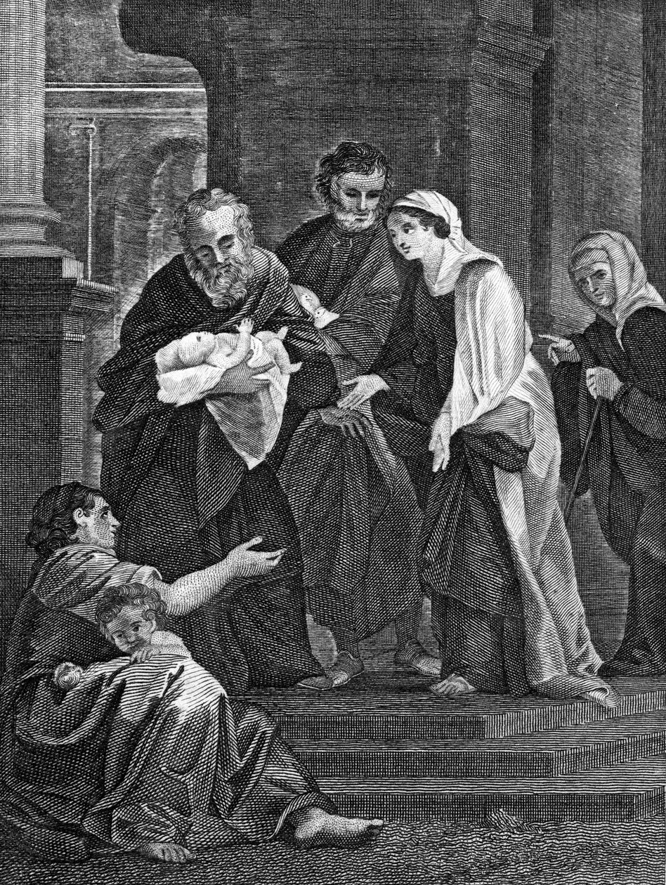 Simeonsin siunaus, 1814 tekijältä Unbekannt