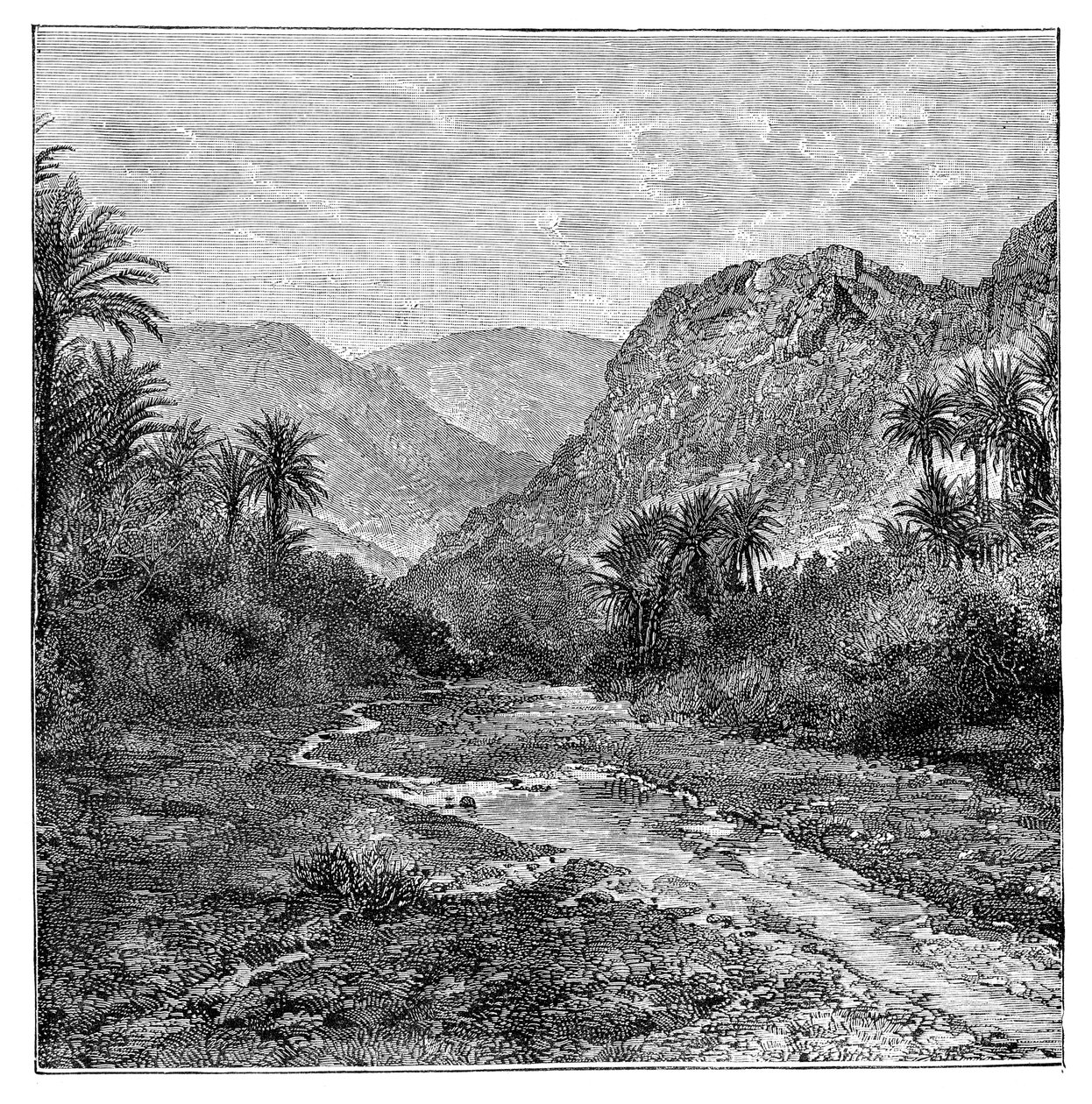 Siinai, Egypti, 1895 tekijältä Unbekannt